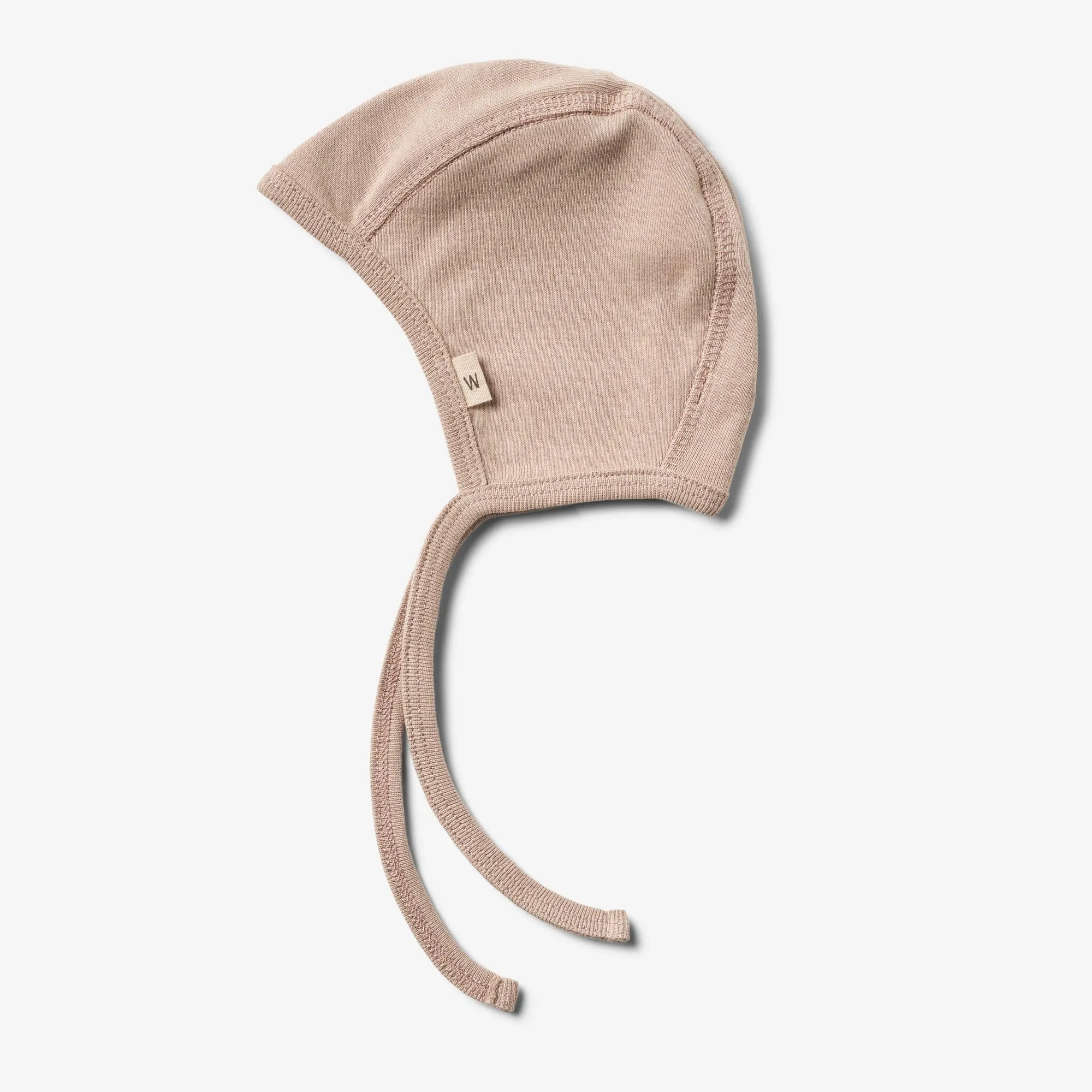 2 Rib Cap Hassel | Baby - grey rose flowers