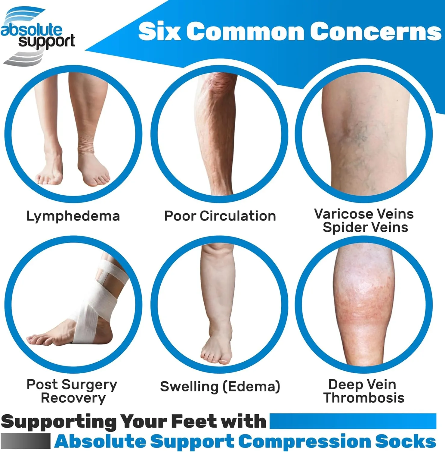 (3 Pairs - Closed Toe) Made in USA - Sheer Compression Socks for Women Circulation 20-30mmHg - A205