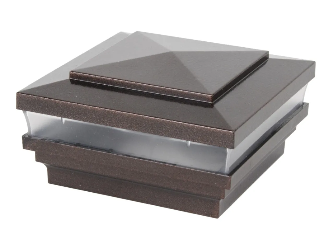 4" Sq. Low Voltage Cape May Post Cap (Box of 6)