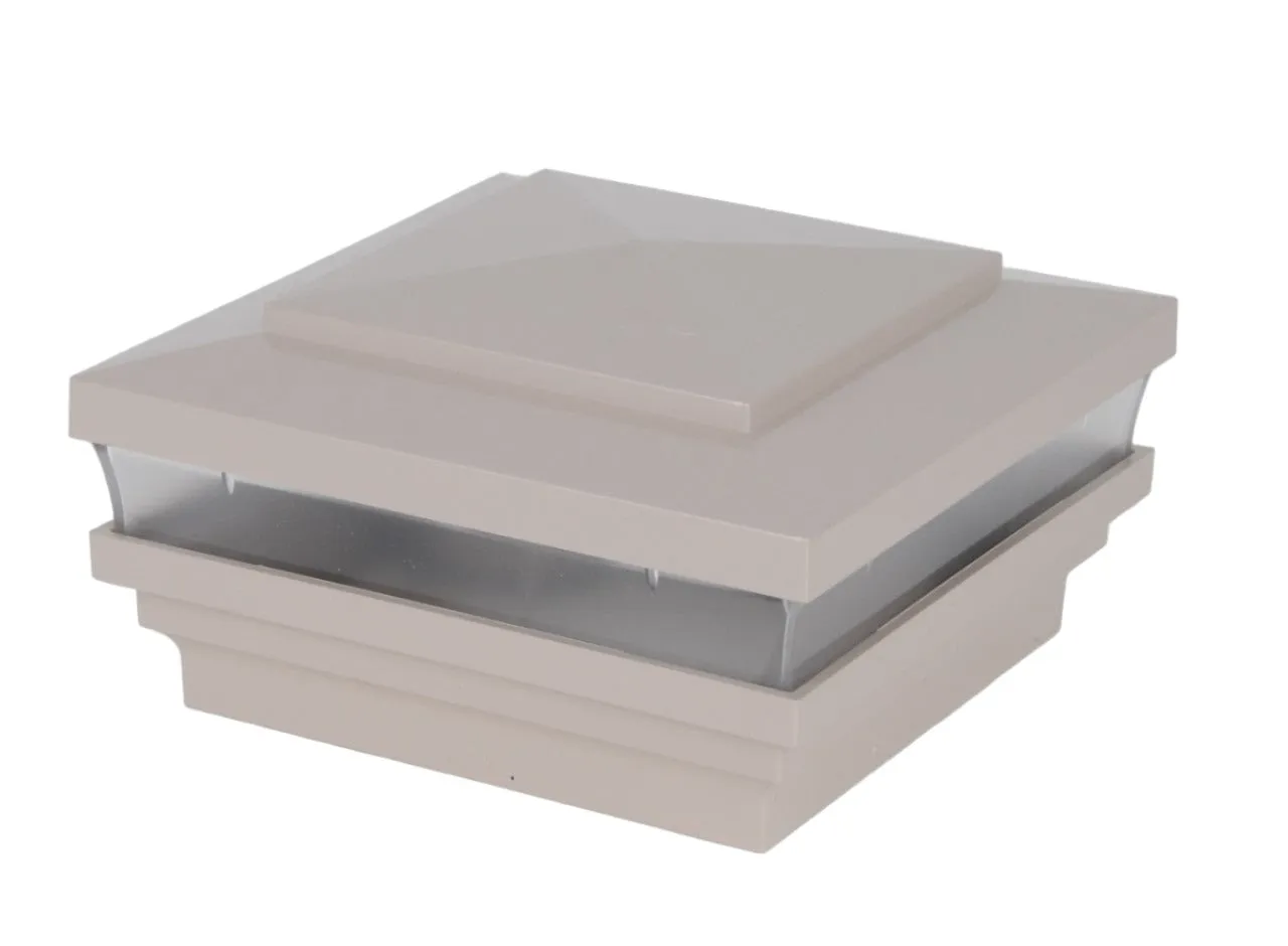 4" Sq. Low Voltage Cape May Post Cap (Box of 6)