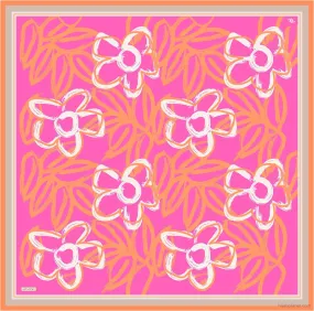 Armine Mira Floral Silk Scarf #85