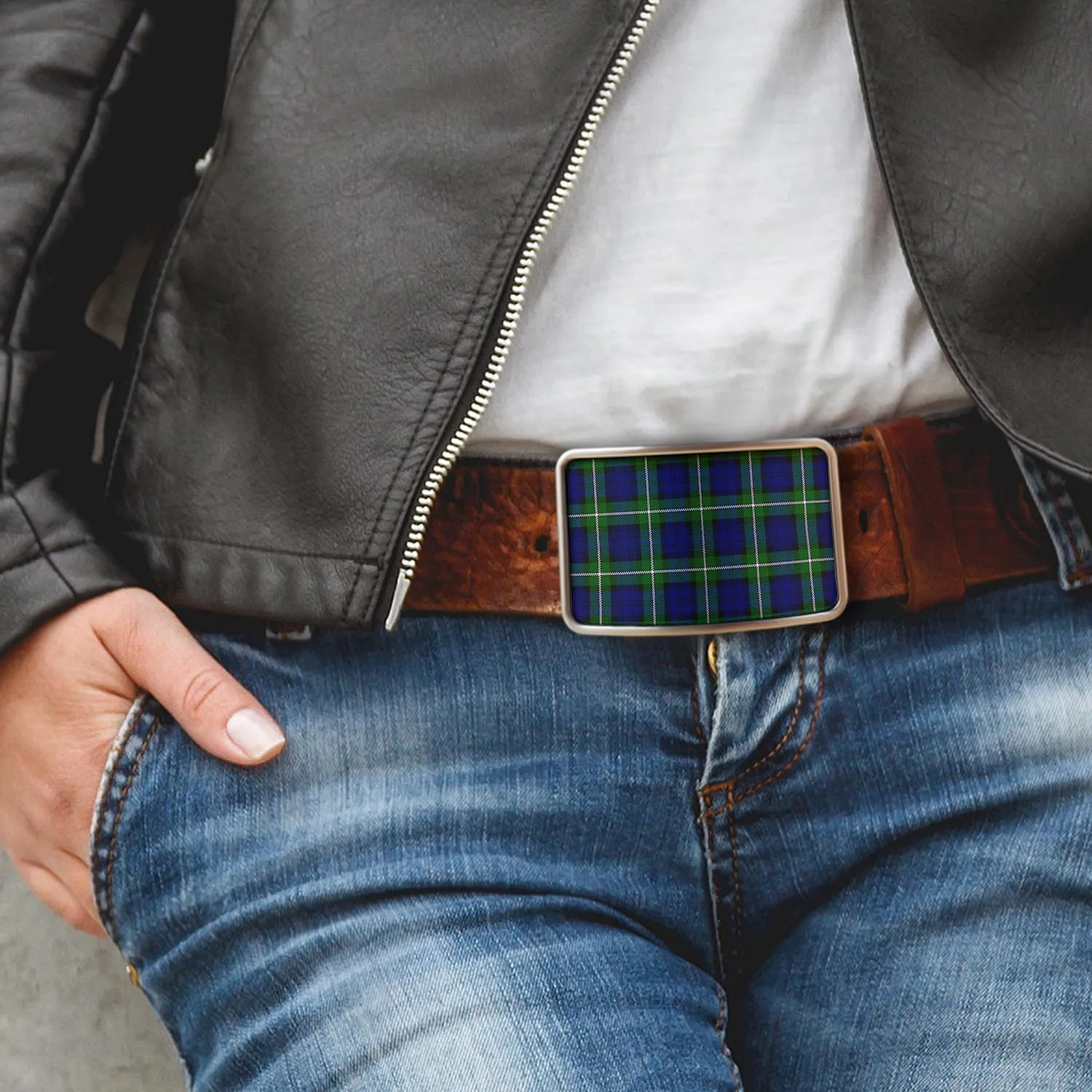 Bannerman Tartan Belt Buckles