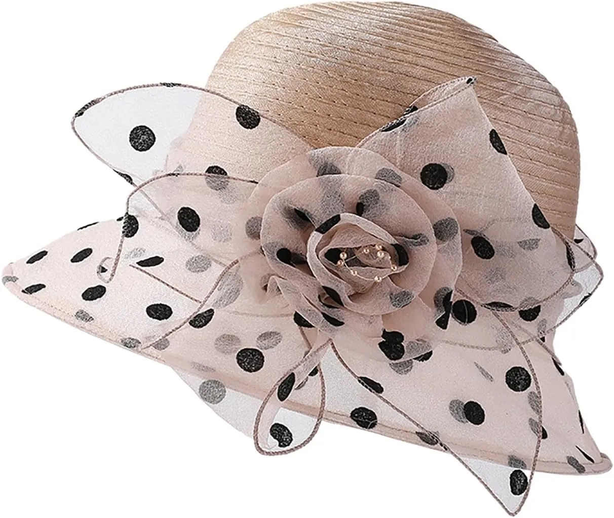 Beach Hats for Women Summer Straw Sun Hat Wide Brim Crochet Hats