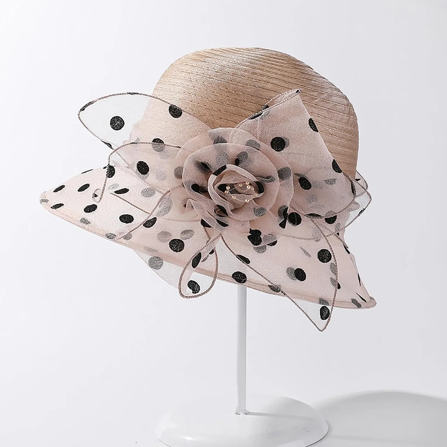 Beach Hats for Women Summer Straw Sun Hat Wide Brim Crochet Hats
