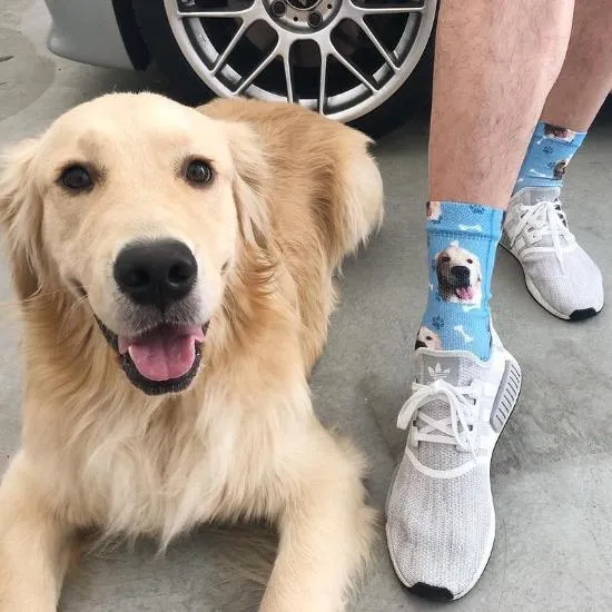 Custom Pet Face Socks