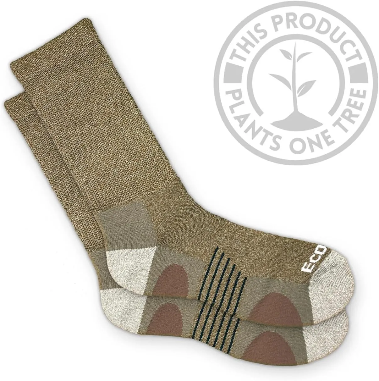 Diabetic 3 Pack Non-Binding Hiking Crew Socks
