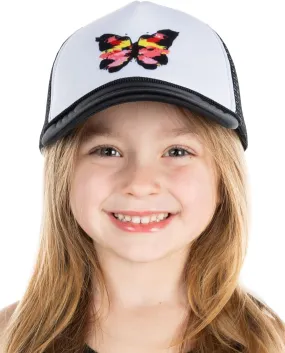 Funky Junque Kids Trucker Hat Adjustable Snapback Mesh Cap - Retro High Crown Style for Boys & Girls