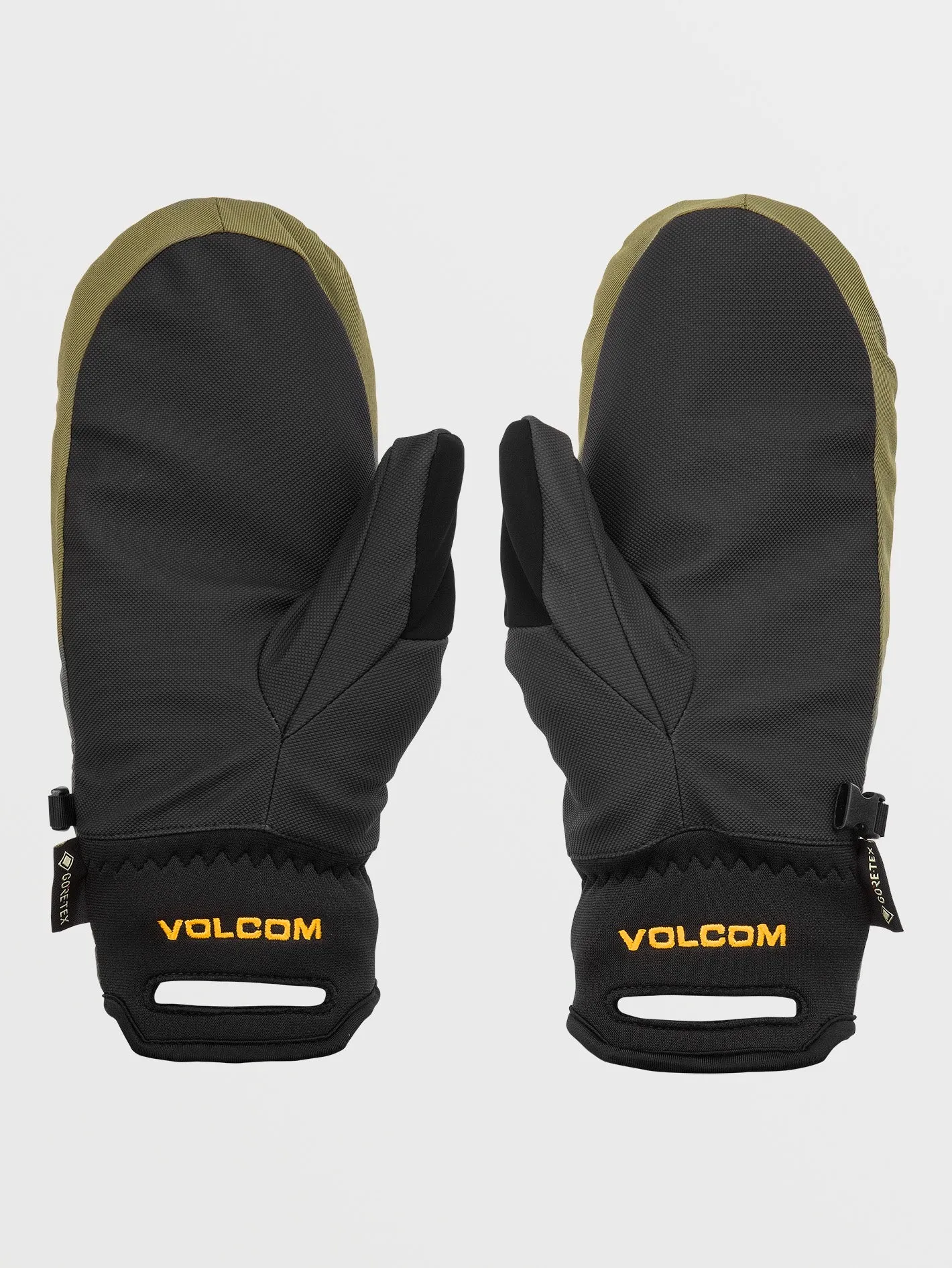 Mens Stay Dry Gore-Tex Mitts - Gold