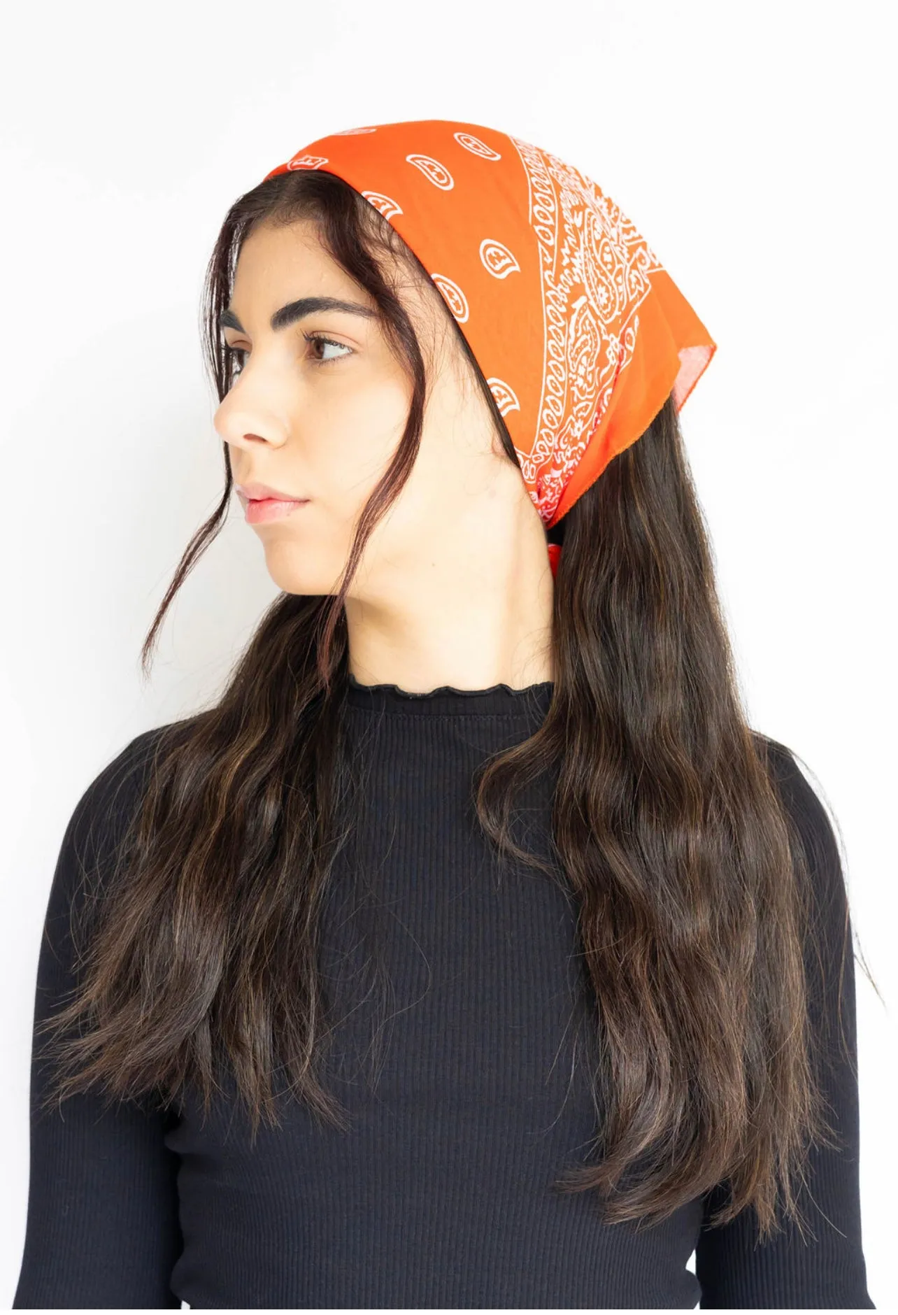 Orange Bandana (smaller scarf)
