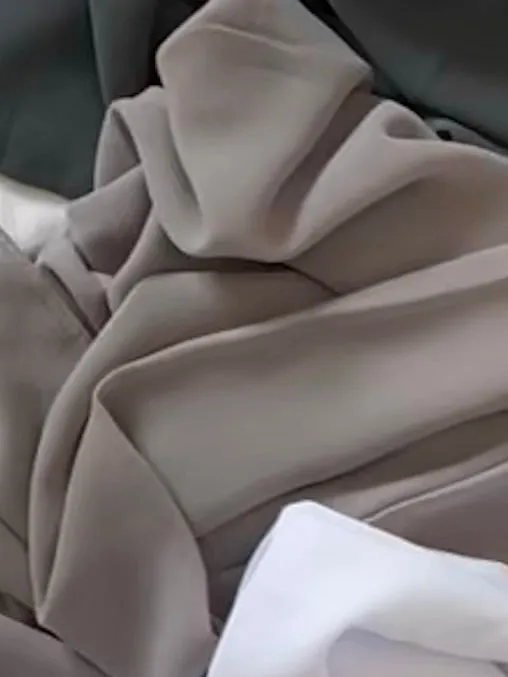 Premium Pearl Chiffon Square Scarf