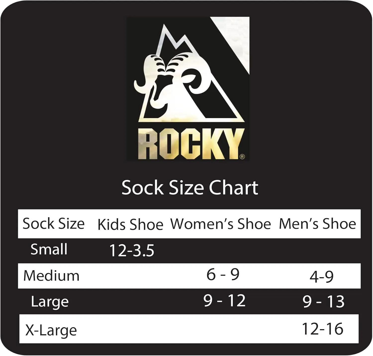 Rocky Mens Cotton Full Cushion Quarter Socks 3 Pair Pack
