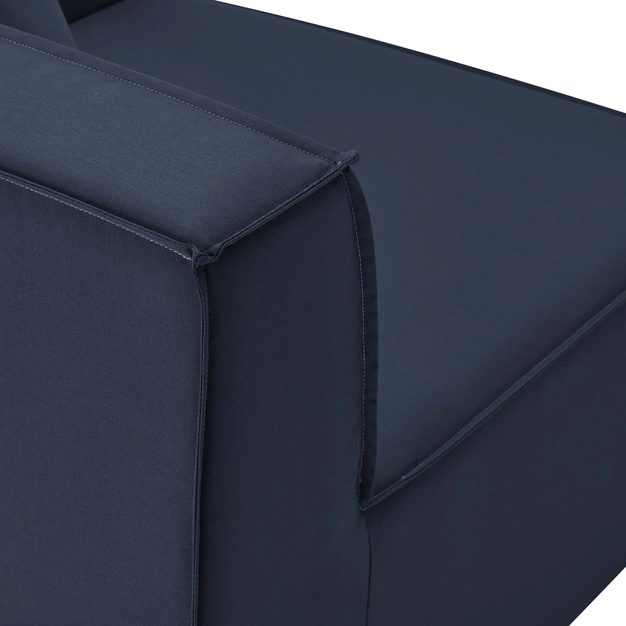 Saybrook Outdoor Patio Upholstered 2-Piece Sectional Sofa Loveseat by Modway