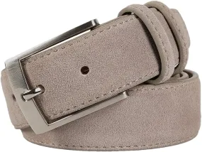 Suede Belt Genuine Leather Belts For Men And Women With Oxford Fabric Belts Luxury Buckle Belts