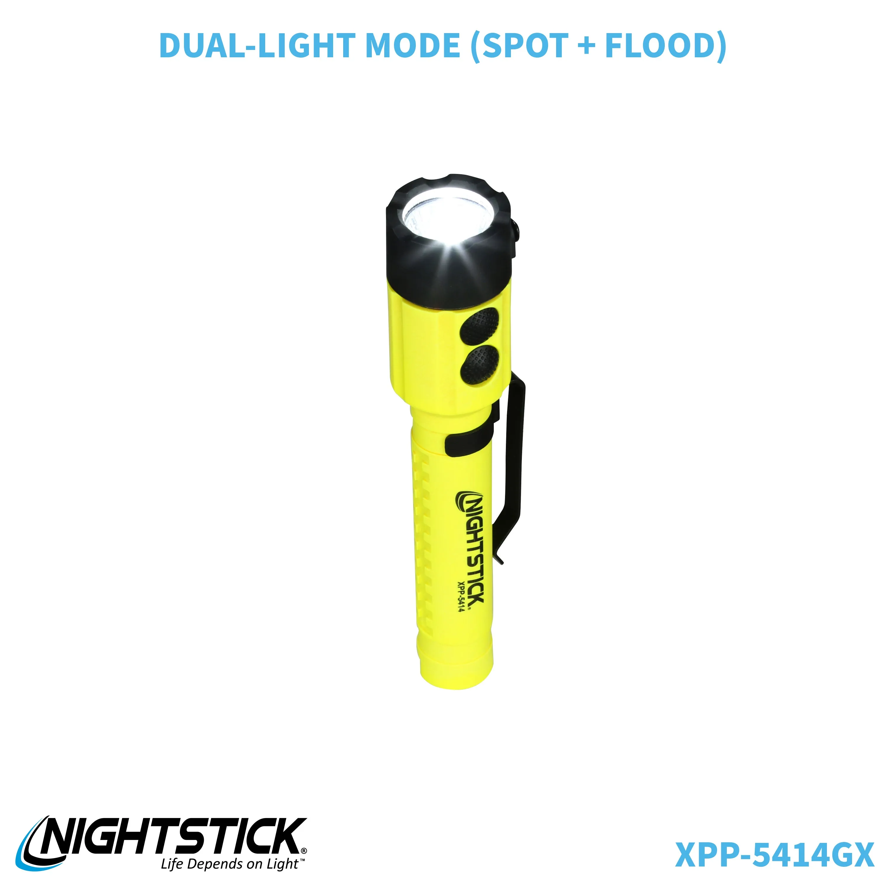 XPP-5414GX-K01: [Zone 0] IS Dual-Light Flashlight w/Tail Magnet & Kit